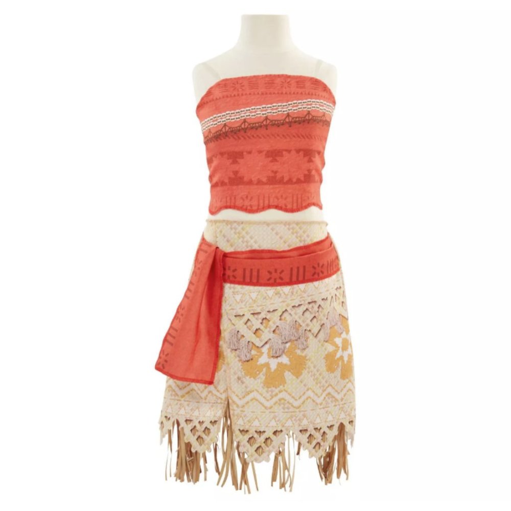 Kid's Disney Moana Halloween Costume Dress